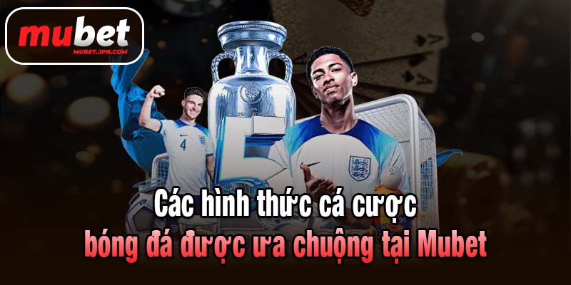 Các hình thức cá cược bóng đá được ưa chuộng tại Mubet
